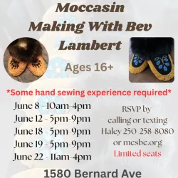 Hero -Moccasin Making with Bev Lambert *FULL*