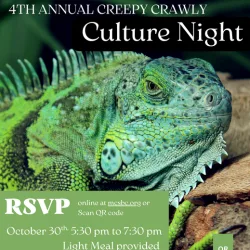 Hero -Culture Night – 4th Annual Creepy Crawly *FULL*
