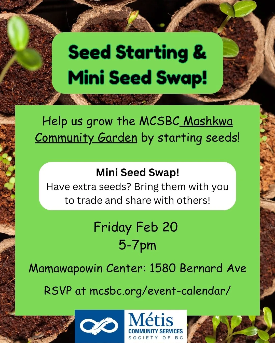 Hero -Seed Starting & Mini Seed Swap
